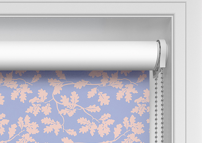 Oak Leaves, Periwinkle - Twist&Fit Roller Blind - Image 11